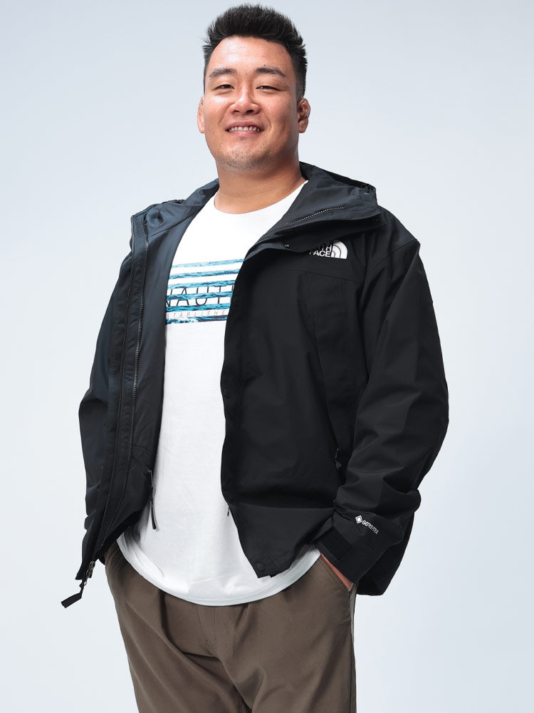 マウンテンジャケット GORE-TEX  フルジップ  GTX Mountain Jacket  アウター ブルゾン アウトドア フード パーカー 大きいサイズ メンズ