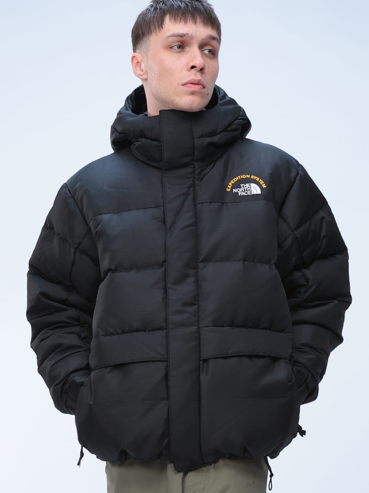 THE NORTH FACE (ザ ノースフェイス) 胸ロゴ フルジップ ダウンジャケット 600フィル WINDWALL HMLYN 30 ANNIVERSARY PARKA NF0A88XE