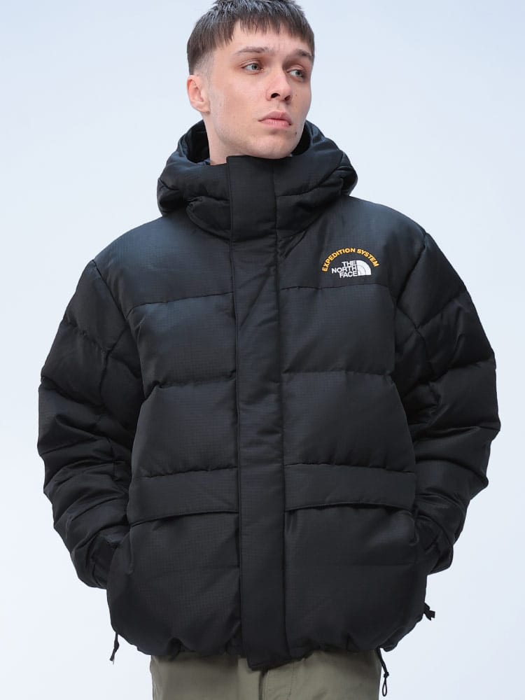 THE NORTH FACE (ザ ノースフェイス) 胸ロゴ フルジップ ダウン 