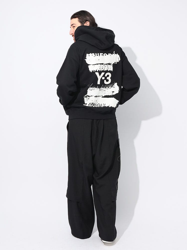 Y-3 パーカー y3 GFX LOGO フレンチテリー H44810 2XS FT ZIP HOODIE Y-3│