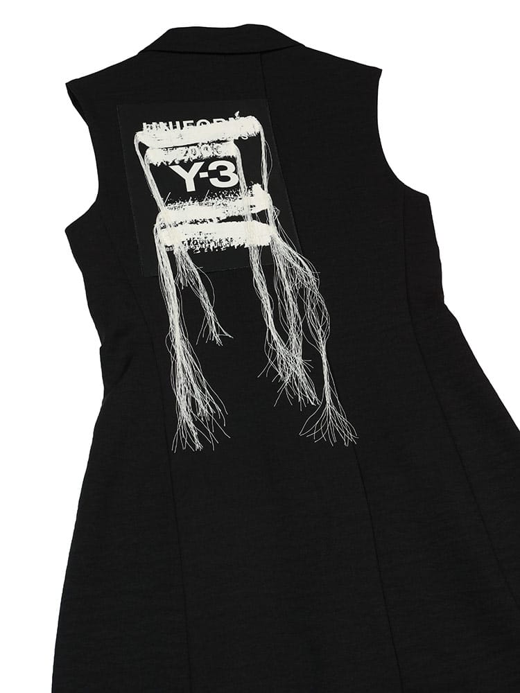 Y-3 (ワイスリー) テーラード ロング ベスト Y3JN3703 レディース XXS 