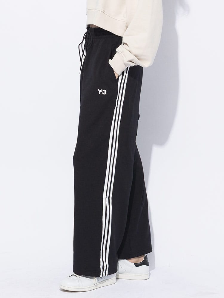 Y-3 (ワイスリー) ナイロンジャカード スリーストライプ トラックパンツ Y3LIW7457 レディース