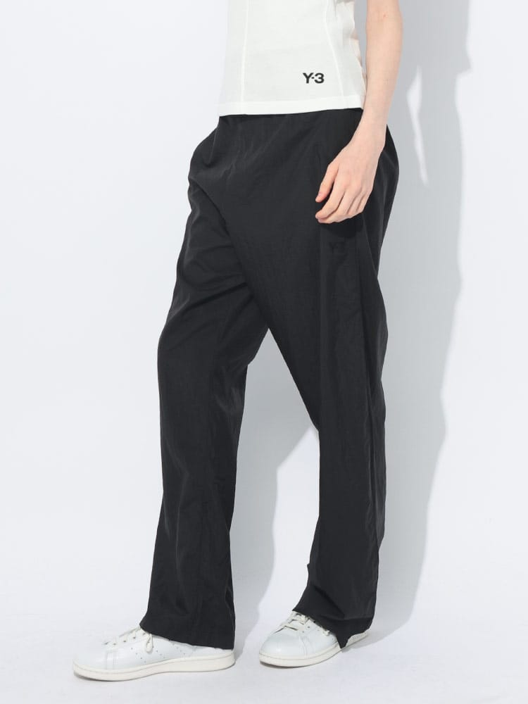 Y-3 (ワイスリー) サイドメッシュ ナイロンパンツ レディース