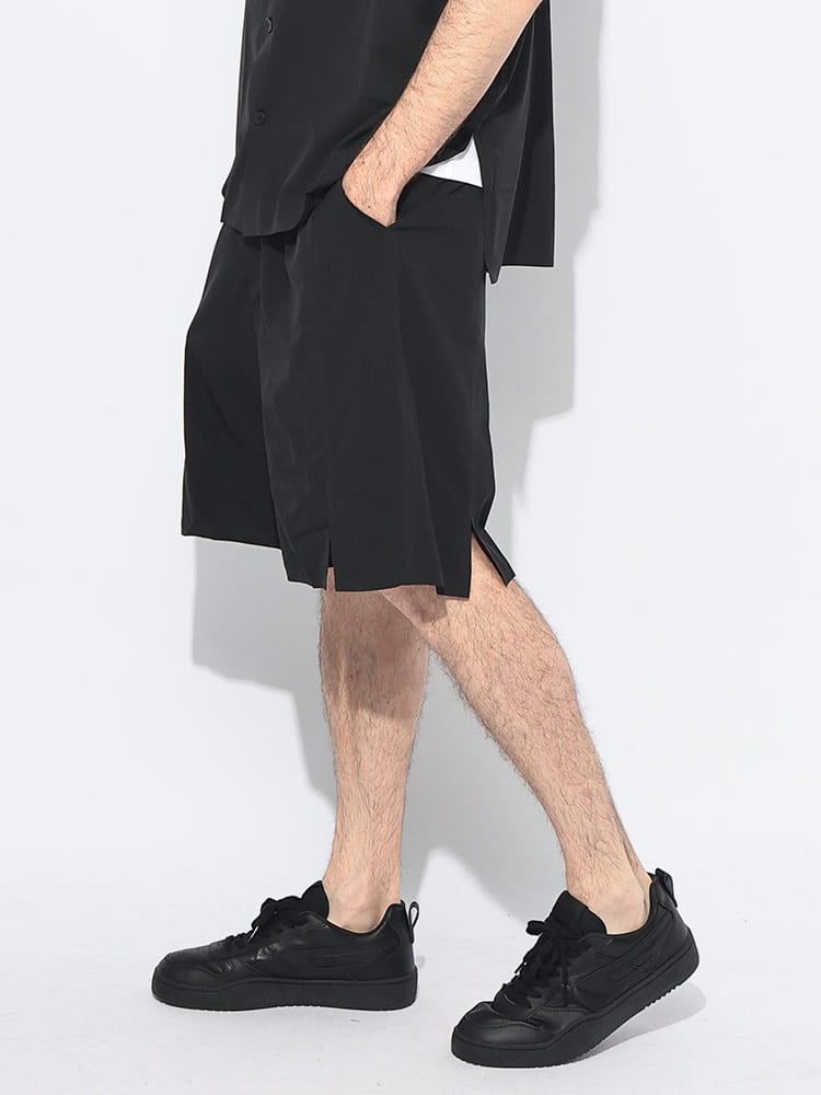 Y-3 (ワイスリー) ストレッチ ワンポイント ショートパンツ LITE WOVN メンズ