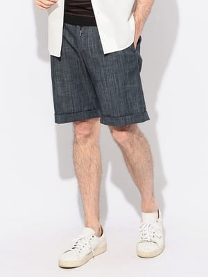 TAGLIATORE (タリアトーレ) デニム ロールアップ ショートパンツ メンズ