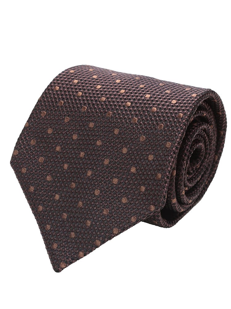 TOM FORD (トムフォード) ドット柄 シルクネクタイ TFSTN001S0152 メンズ