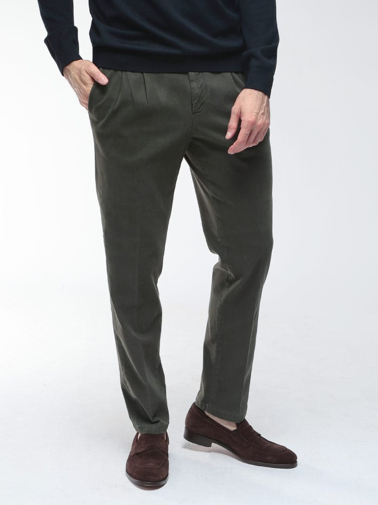 BRIGLIA (ブリリア) ストレッチ コットン パンツ BRIBG02400005 メンズ