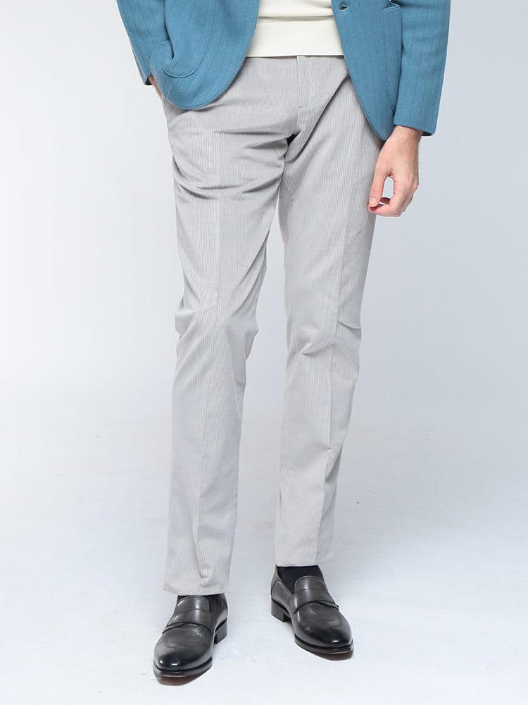 LARDINI (ラルディーニ) コーデュロイ ワンタック パンツ LDSOHOCN65401 メンズ