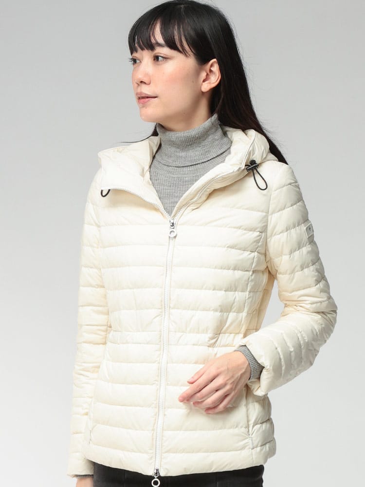 TATRAS (タトラス) フード ダブルジップ ライトダウン ジャケット ハーヴ TRLHAAV5 レディース