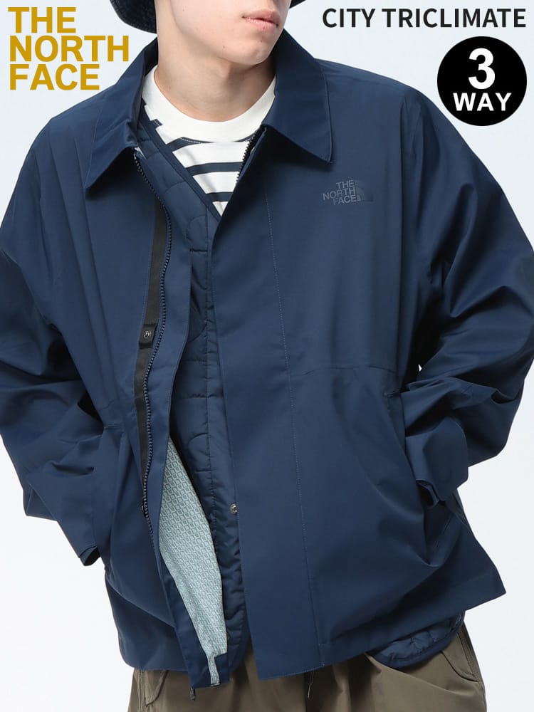 THE NORTH FACE (ザ ノースフェイス) 3WAY ライナー付き シティ トリクライメート ジャケット CITY TRICLIMATE アウトドア スポーツ
