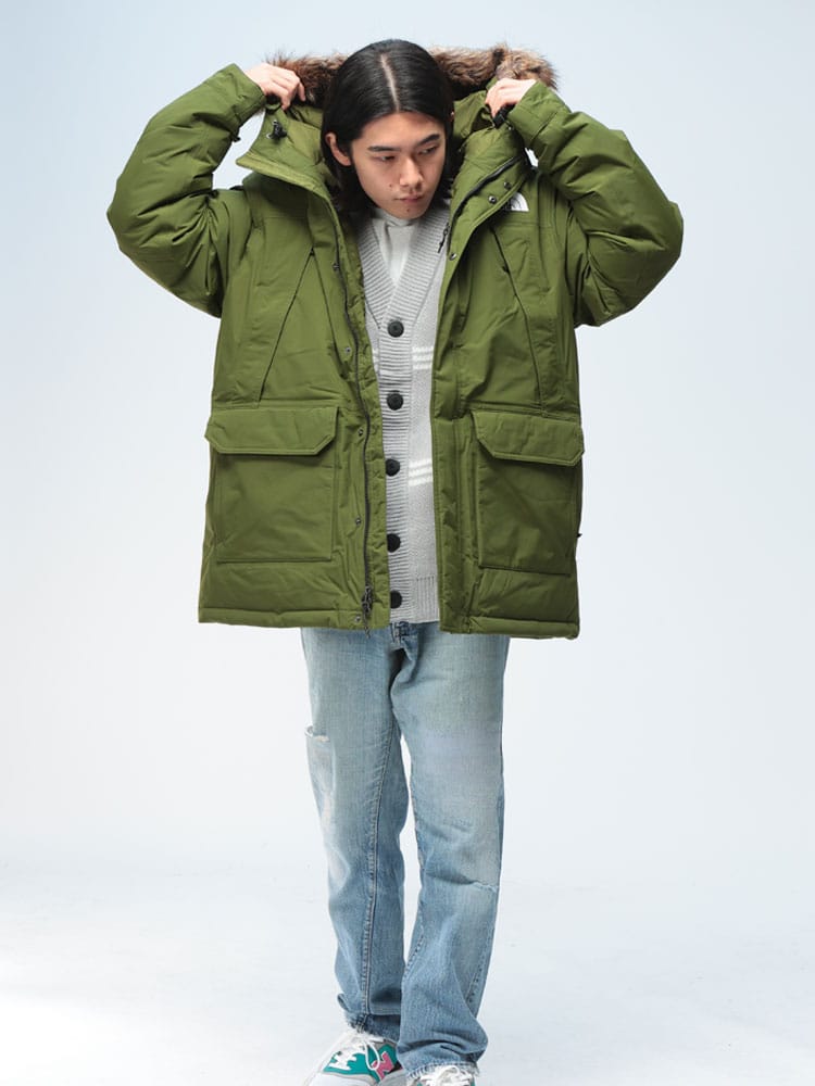 THE NORTH FACE (ザ ノースフェイス) ファーフード フルジップ ダウン 