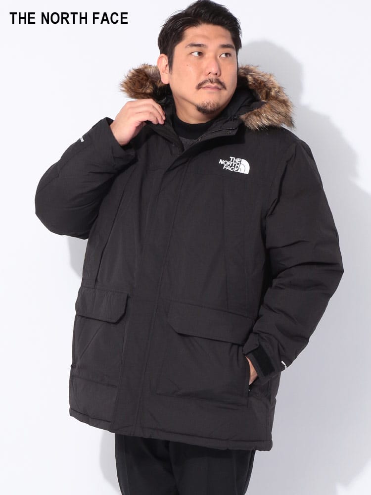 ダウンジャケット ファーフード フルジップ MCMURDO PARKA アウター ブルゾン ファーフード 秋 冬 大きいサイズ メンズ