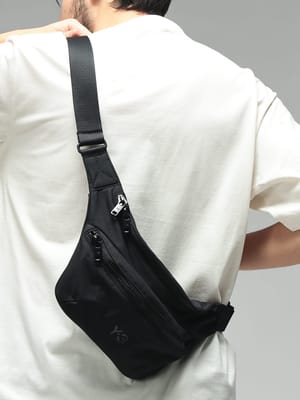 Y-3 (ワイスリー) メンズ バッグ ロゴ プリント ボディバッグ FANNY PACK ファニーパック Y3JW6221
