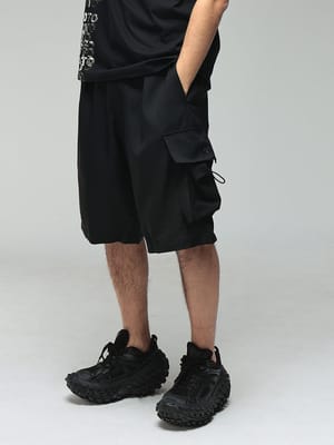 Y-3 (ワイスリー) メンズ ショートパンツ ウエストコード カーゴ ショーツ Y3KS7652
