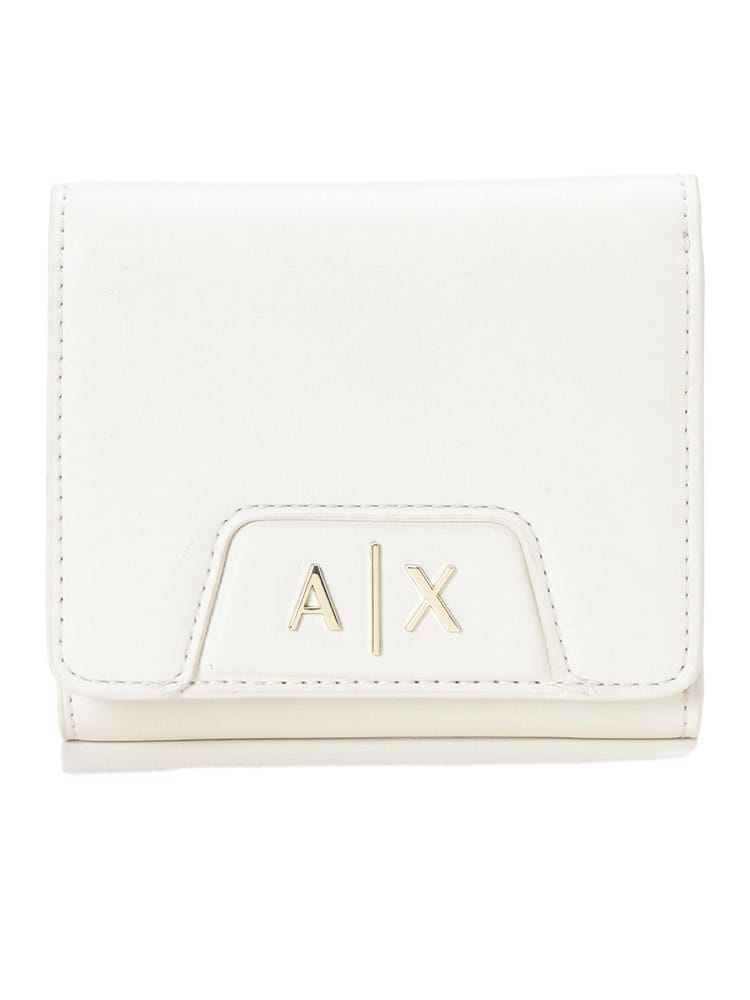 ARMANI EXCHANGE (アルマーニ エクスチェンジ) ロゴプレート 三つ折り ミニ財布 ウォレット AELW1595AF19892