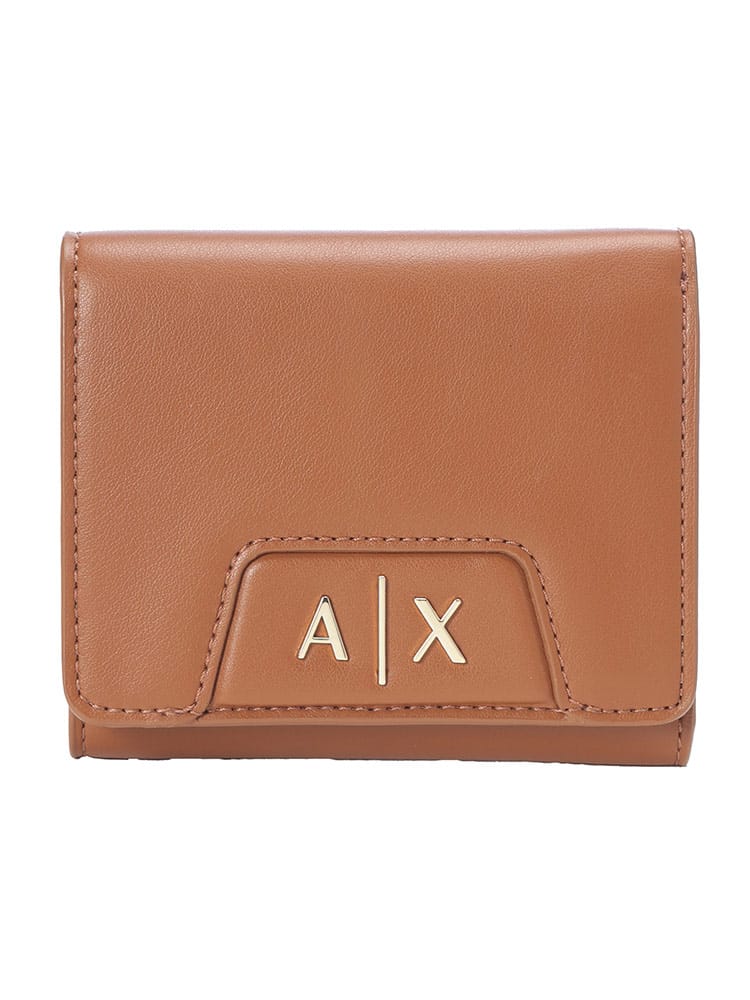 ARMANI EXCHANGE (アルマーニ エクスチェンジ) ロゴプレート 三つ折り ミニ財布 ウォレット AELW1595AF19892