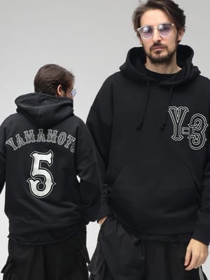 Y-3 (ワイスリー) メンズ パーカー 長袖 BIGロゴ プルオーバー ELITE 5 GFX Y3KQ9305