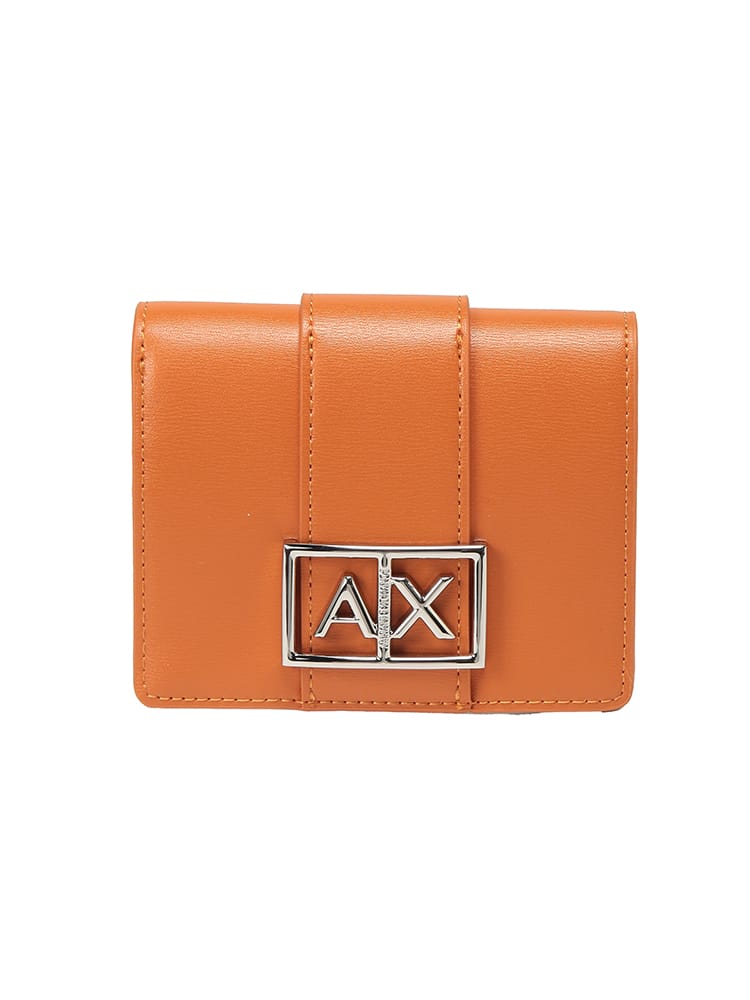 ARMANI EXCHANGE  (アルマーニ エクスチェンジ) レディース 財布 AXロゴ 二つ折り ミニ財布 AELXW360AF12039
