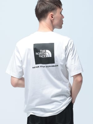 THE NORTH FACE (ザ ノースフェイス) Tシャツ 半袖 バックプリント クルーネック カットソー トップス プリント コットン NF0A8B6K