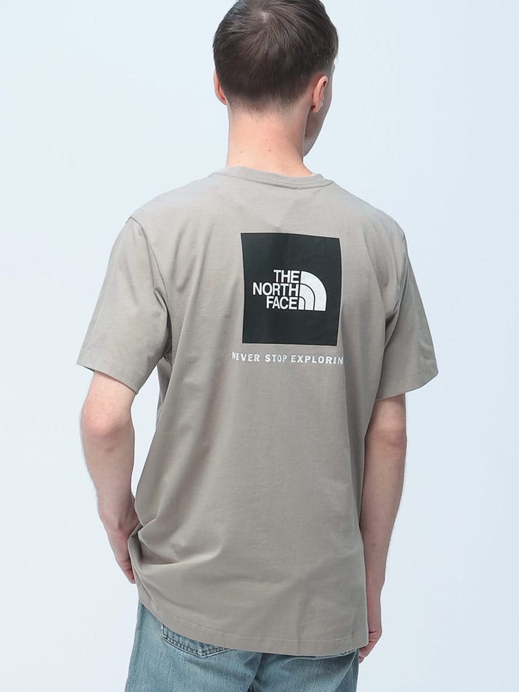 THE NORTH FACE (ザ ノースフェイス) Tシャツ 半袖 バックプリント クルーネック カットソー トップス プリント コットン NF0A8B6K