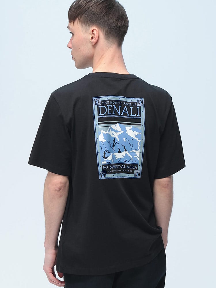 THE NORTH FACE (ザ ノースフェイス) Tシャツ 半袖 バックプリント クルーネック カットソー トップス プリント コットン NF0A8GUW