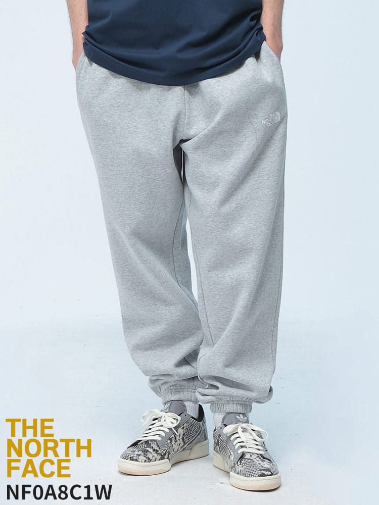 THE NORTH FACE (ザ ノースフェイス) 裏起毛 スウェットパンツ ジョガーパンツ ワンポイント スウェット ボトムス パンツ NF0A8C1W