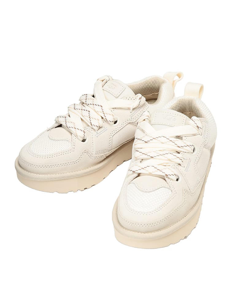 UGG (アグ) レディース スニーカー スエード レースアップ ローカット LO LOWMEL UGGL1168890