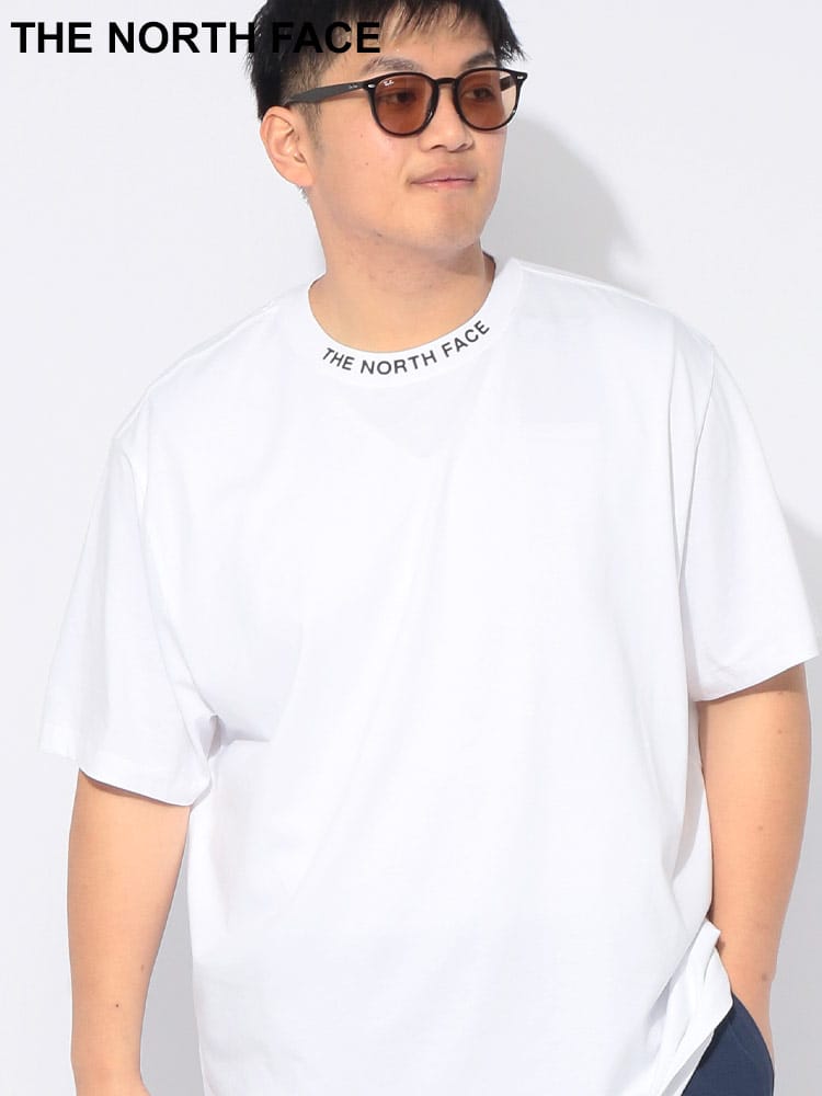Tシャツ 半袖 メンズ 大きいサイズ ネックロゴ バックデザイン クルーネック ZUMU RELAXED SS TEE トップス プリント コットン 春 夏