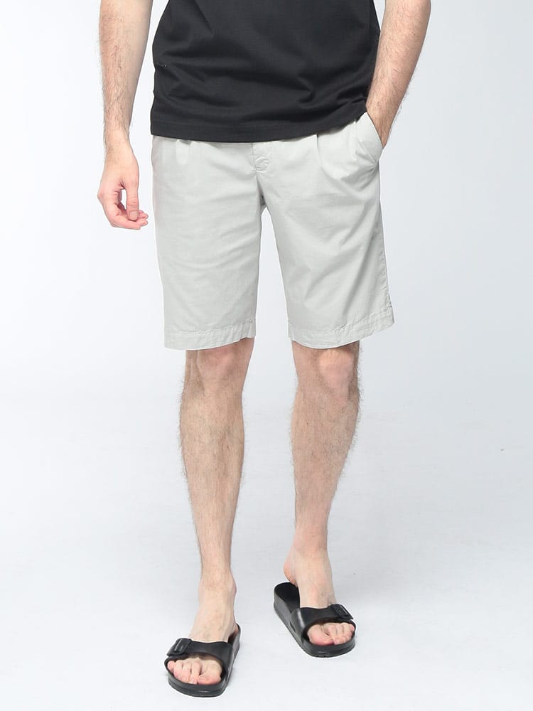 PT TORINO (ピーティートリノ) メンズ ショートパンツ ストレッチ ジップフライ ウエストドローコード STYLE Traveller PTCBBTJKZA0PU25