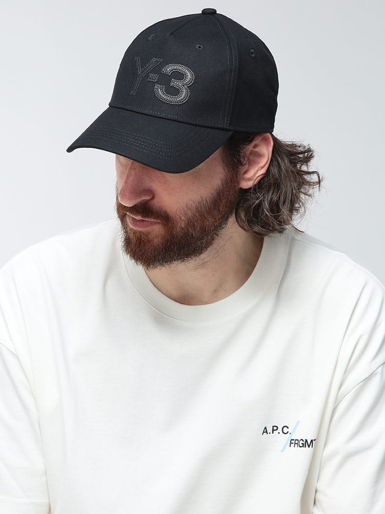 Y-3 (ワイスリー) メンズ キャップ ロゴ刺繍 5パネル キャップ Y3KT0567
