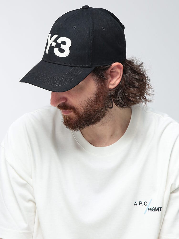 Y-3 (ワイスリー) メンズ キャップ ロゴ刺繍 5パネル キャップ Y3KW9698