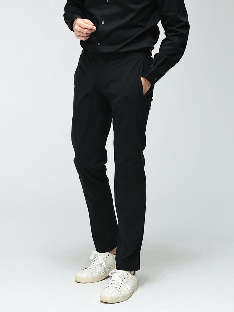 PT TORINO (ピーティートリノ) メンズ テーパードパンツ ナイロン混紡 ノータック ストレッチパンツ ACTIVE ALTERNATIVE FIT EPSILON PTCOASEPZZ0EJ04
