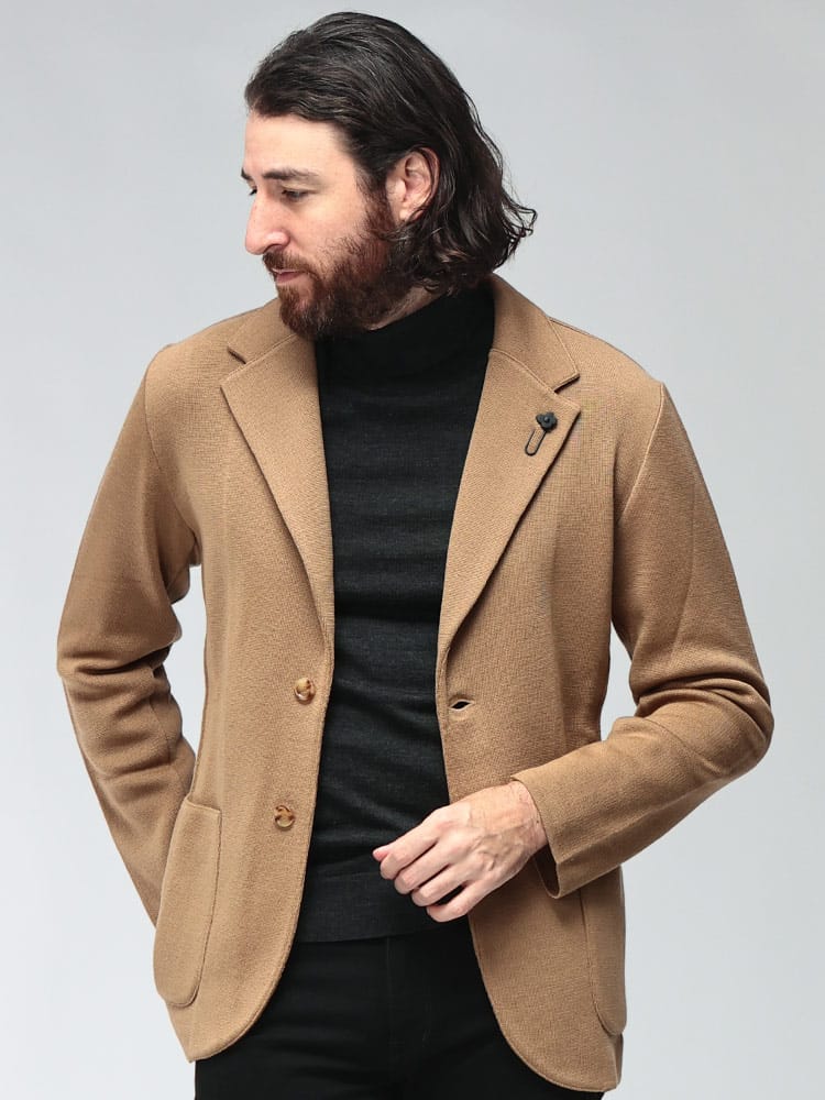 LARDINI (ラルディーニ) メンズ テーラードジャケット ウール 