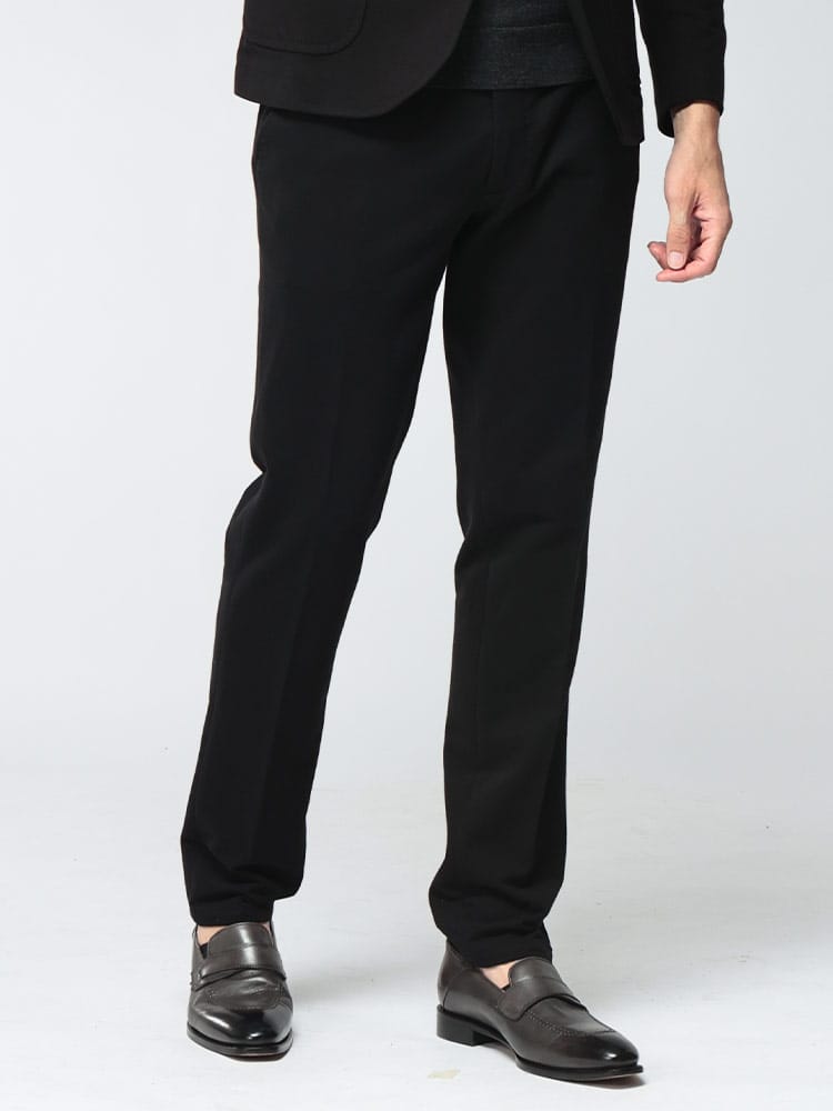CIRCOLO 1901 (チルコロ1901) メンズ チノパンツ セットアップ対応 LIGHT FLEECE 無地 ストレート フランネル コットンブレンド トラウザー CICN5371 CICN5371