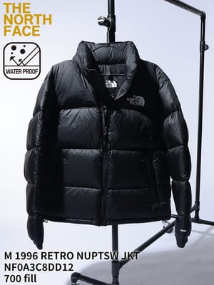 THE NORTH FACE (ザ ノースフェイス) 1996 レトロ ヌプシ 撥水 ダウン ジャケット メンズ レディース フード収納 M 1996 RETRO NUPTSW JKT 700フィルパワー NF0A3C8DD12