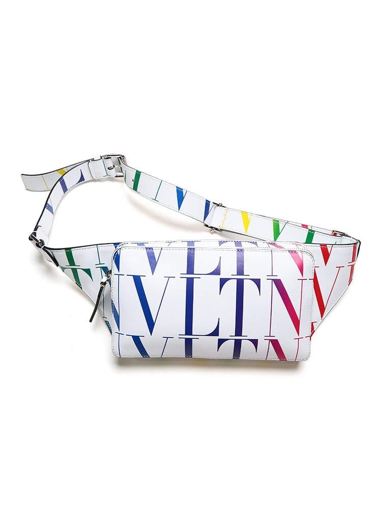 VALENTINO (ヴァレンティノ) レザー グラデロゴ ベルトバッグ VLTN TIMES VLVY2B0719ULP