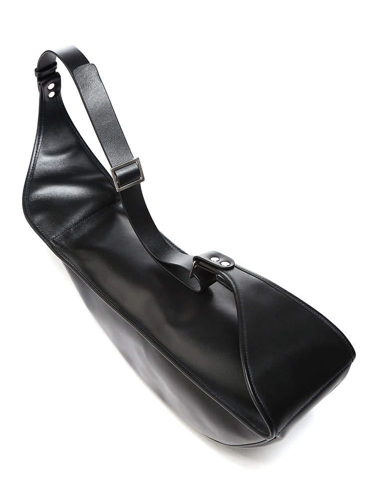 Jil Sander (ジルサンダー) レザー エンボスロゴ ベルトバッグ J 