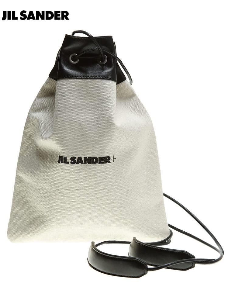 ジルサンダー バッグ JIL SANDER ロゴ キャンバス ショルダーバッグ 