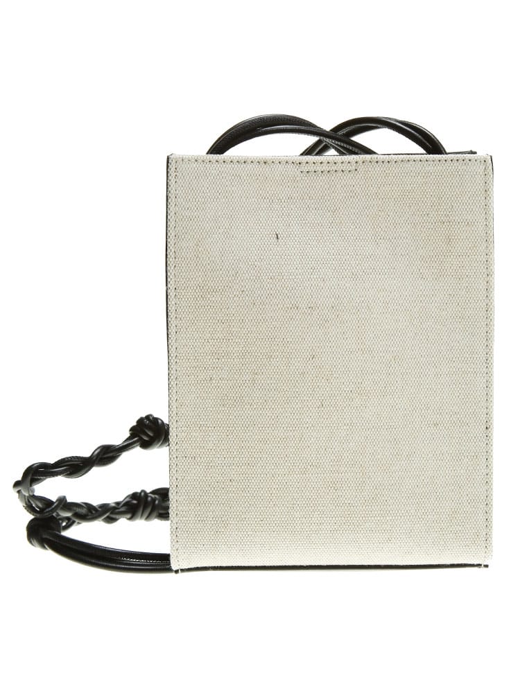 JIL SANDER (ジルサンダー) ミニロゴ キャンバス ショルダーバッグ 