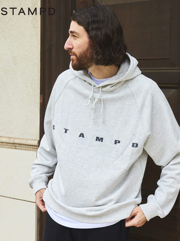 STAMPD (スタンプド) 裏毛 ロゴプリント プルオーバー パーカー SDM2866HD ブランド