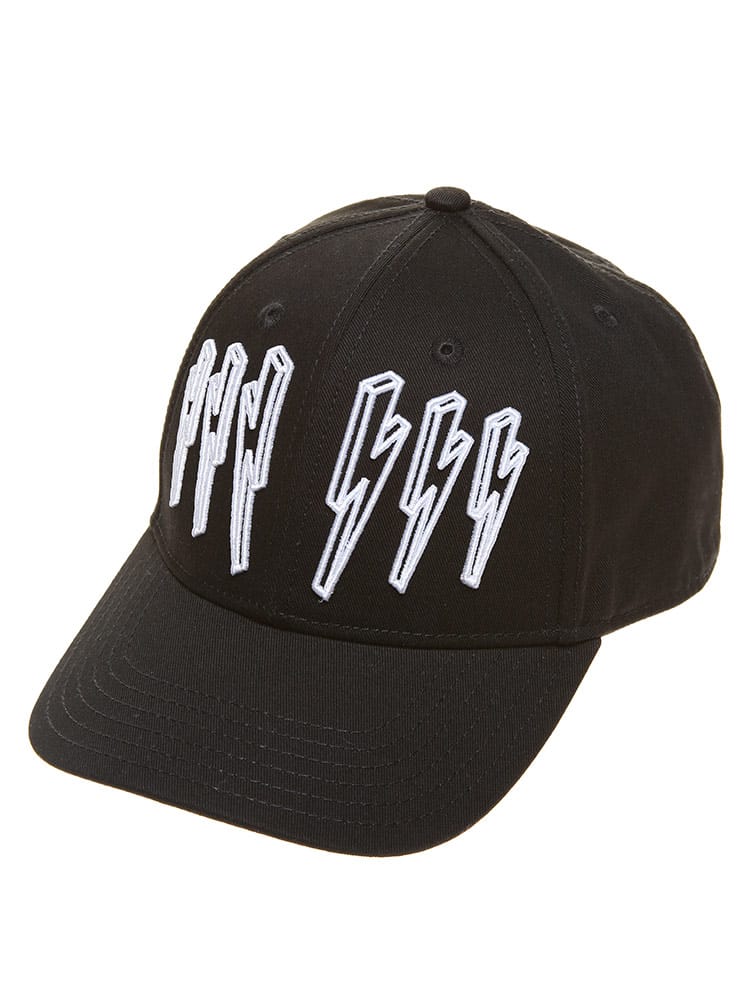 NeIL Barrett (ニールバレット) フロント刺繍 コットン キャップ NBBCP320DS9503 ブランド