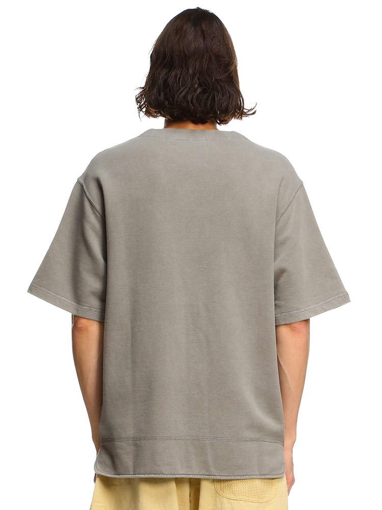 JIL SANDER (ジルサンダー) ジップポケット スウェット 半袖 Tシャツ 