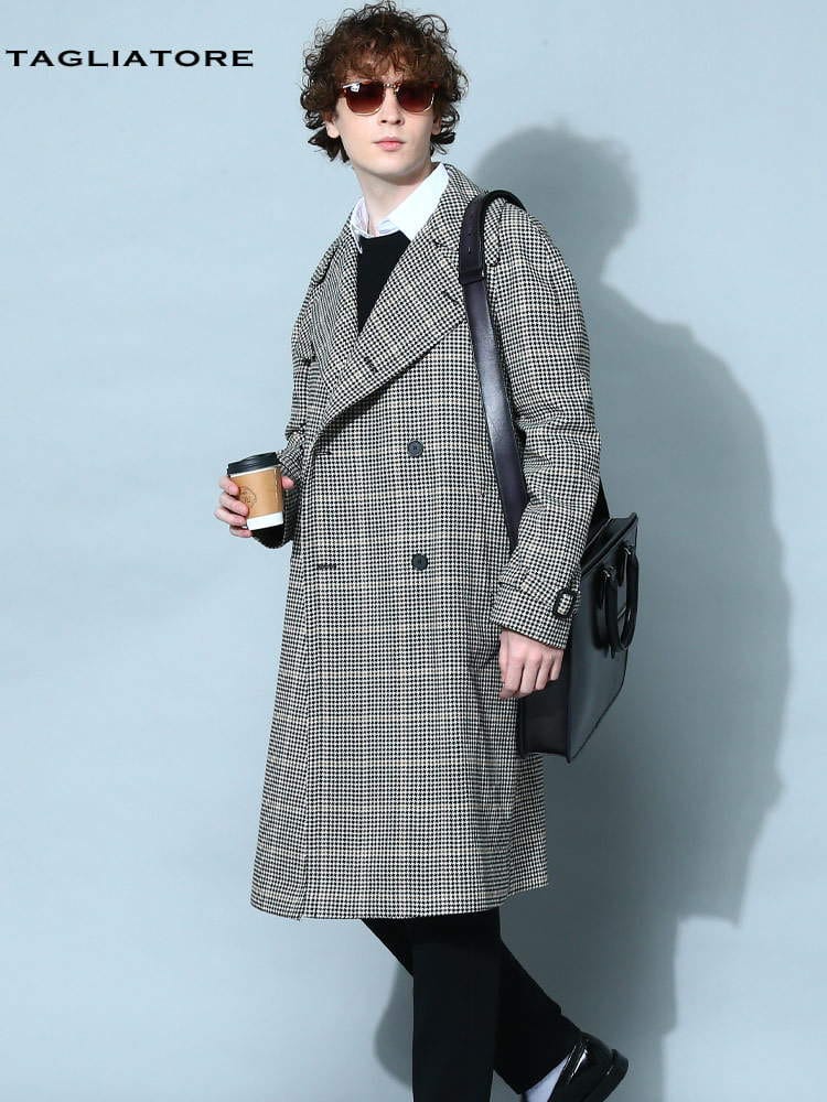 タリアトーレ メンズ コート TAGLIATORE ブランド トレンチコート 