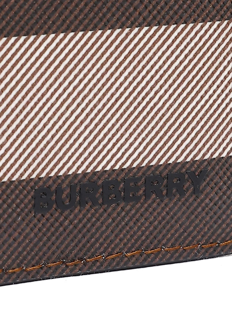 バーバリー メンズ 財布 BURBERRY ブランド ウォレット 折り財布 エグザジェレイティッドチェック バイフォール【サカゼン公式通販】