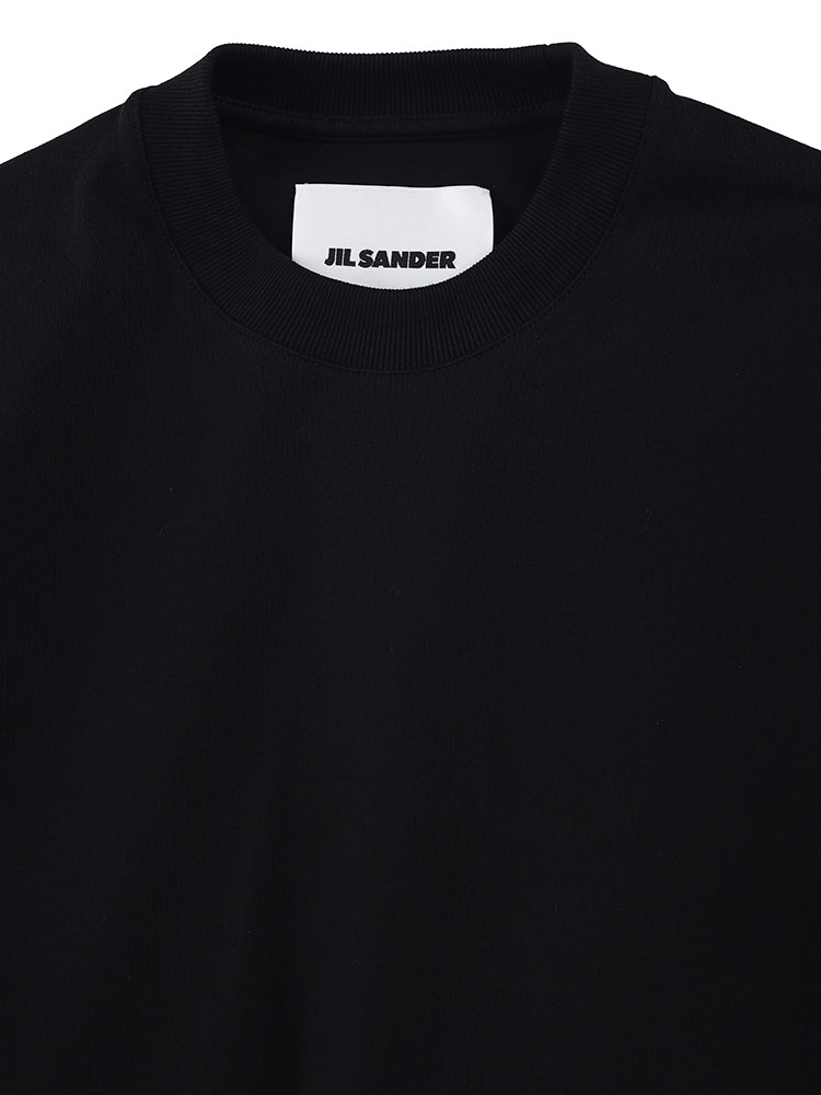 JIL SANDER (ジルサンダー) 裾パームツリー クルーネック 半袖 Tシャツ