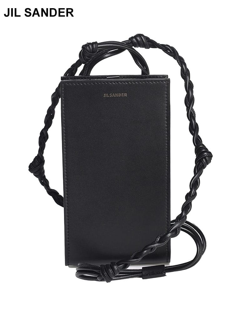 JIL SANDER (ジルサンダー) ミニロゴ レザー フォンケース JL25VL0005P5713 ブランド メンズ 男性 バッグ 鞄