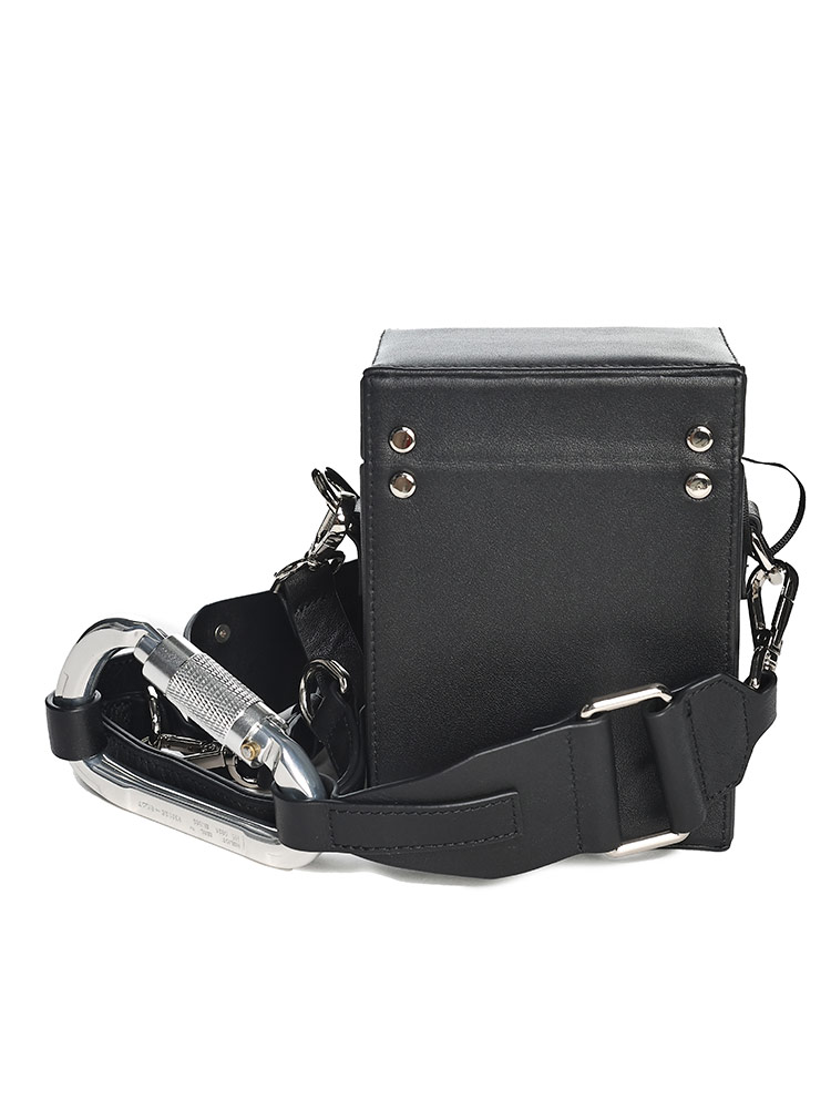 HELIOT EMIL (エリオット・エミル) レザー ショルダー ボックスバッグ HT15003L12 ブランド メンズ 男性 バッグ 鞄 ハンドバッグ・財布 ショルダーバッグ 新品 -
