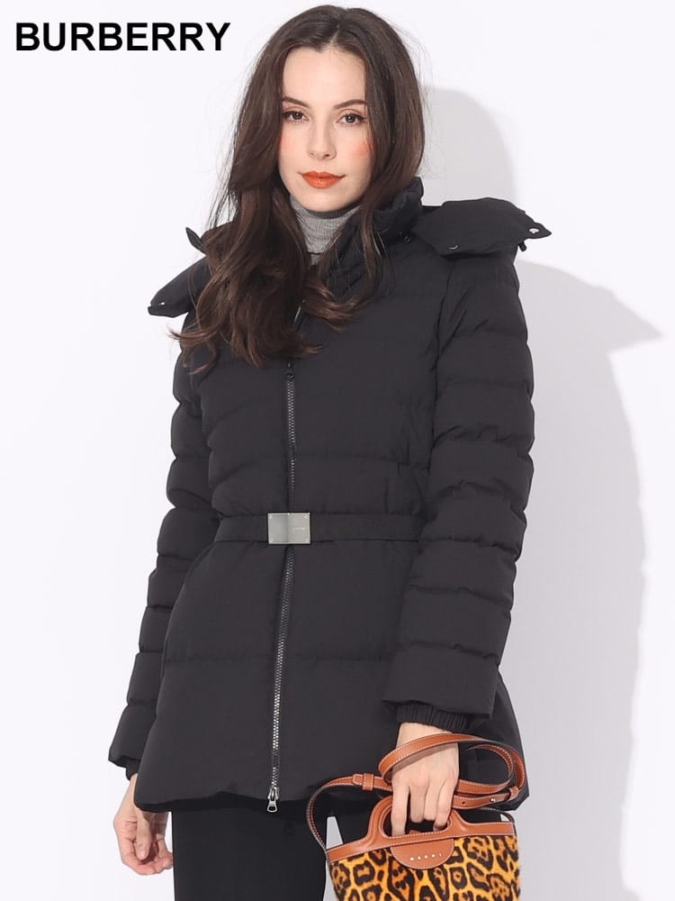 BURBERRY (バーバリー) ベルテッドダウン パファージャケット BBL8072137 ブランド レディース アウター