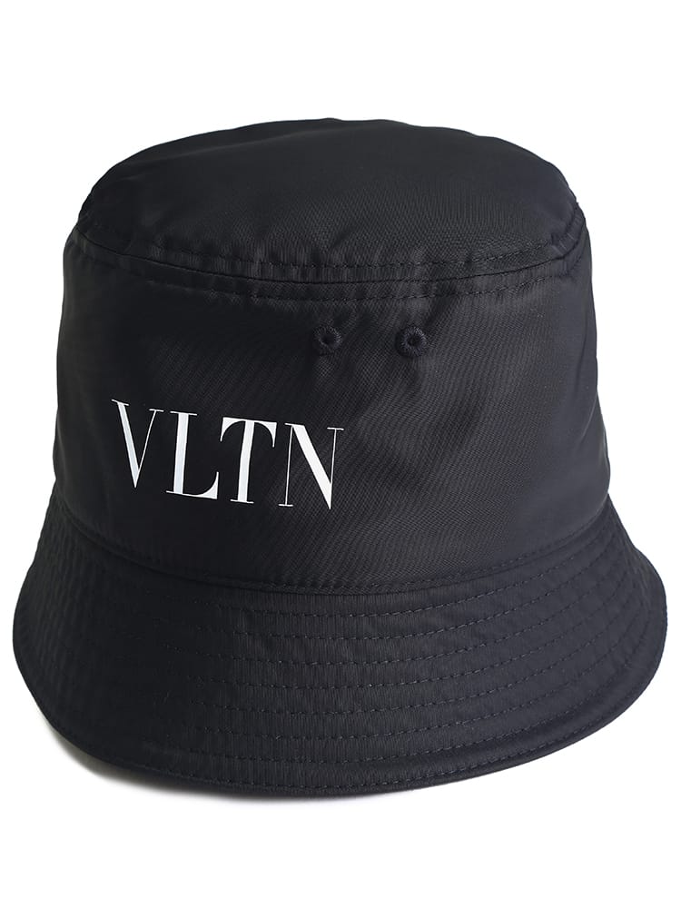 VALENTINO (ヴァレンティノ) ロゴプリント バケットハット VL3Y2HGA11WWQ ブランド メンズ 男性 帽子