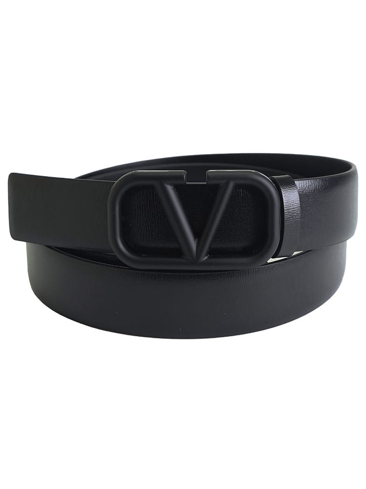 VALENTINO (ヴァレンティノ) Vロゴバックル ベルト VL3Y2T0Q90WQG ブランド メンズ 男性 レザー
